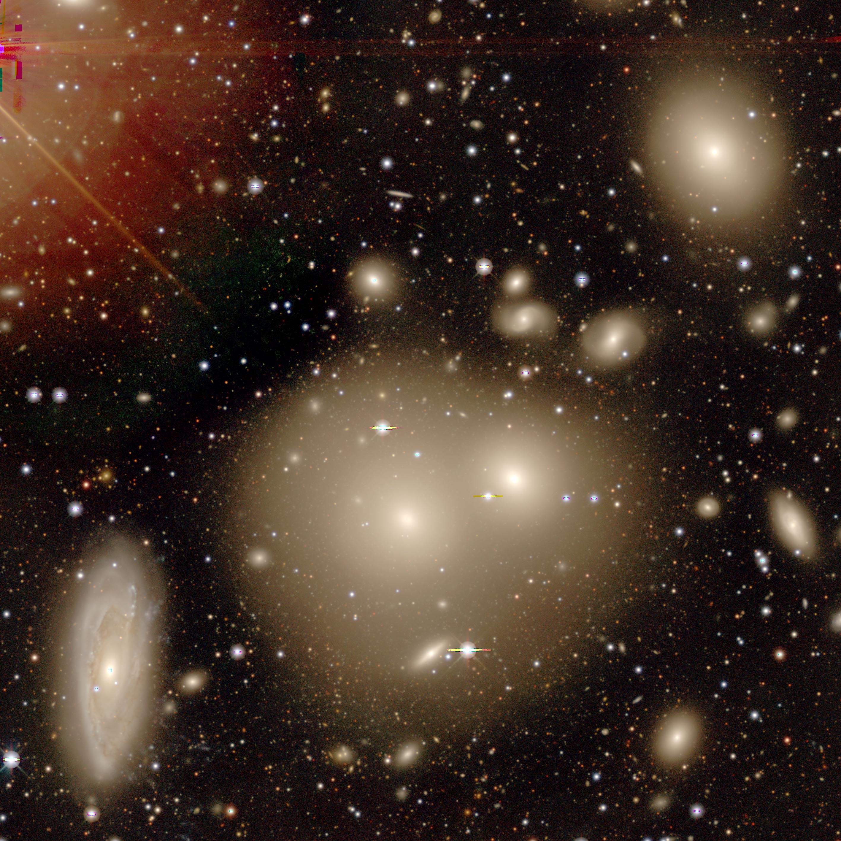 NGC 3307, NGC 3308, NGC 3309, and NGC 3312 — galaxies spanning all three kinematic subgroups of the Hydra Cluster