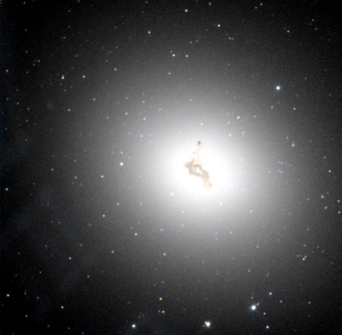 NGC 3311, the supergiant elliptical galaxy at the center of the Hydra Cluster