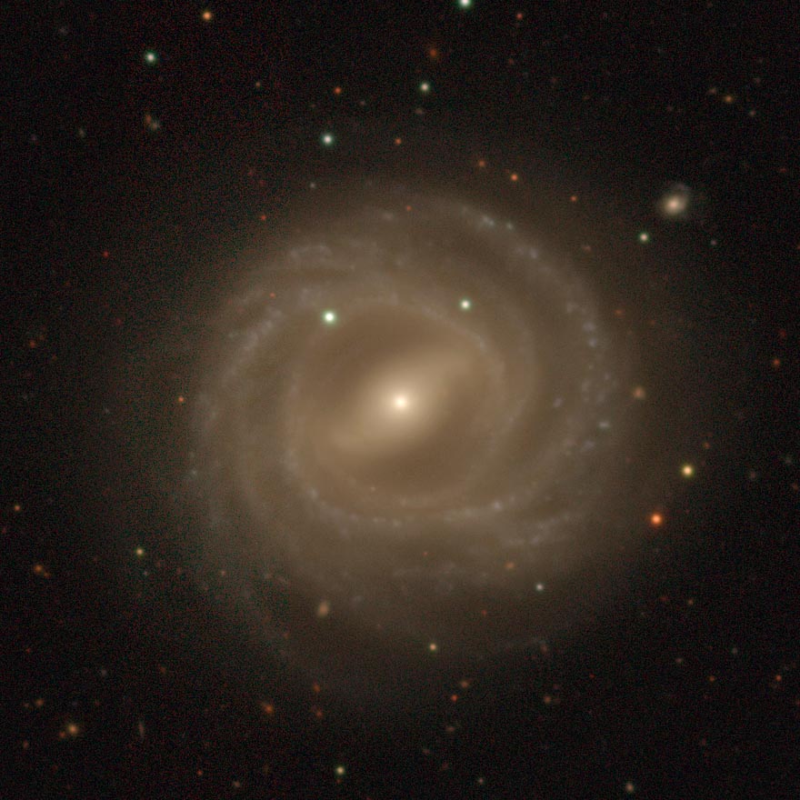 NGC 3450, a barred spiral galaxy in the Hydra Cloud