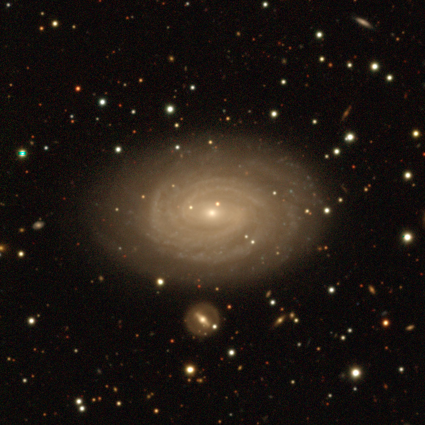 NGC 4499, a barred spiral galaxy in the Centaurus A subgroup