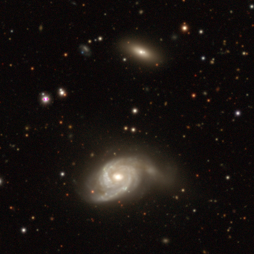 NGC 6970, a barred spiral galaxy in the Indus Cluster