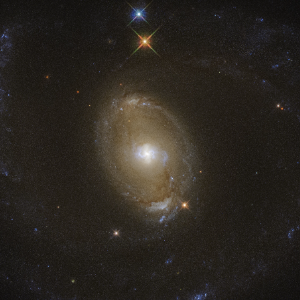 NGC 3393, a barred spiral galaxy in the Northern Filament