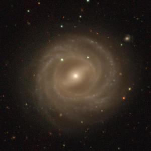 NGC 3450, a barred spiral galaxy in the Hydra Cloud