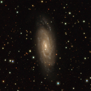 NGC 4679, a barred spiral galaxy in the Centaurus B subgroup