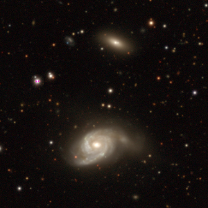 NGC 6970, a barred spiral galaxy in the Indus Cluster