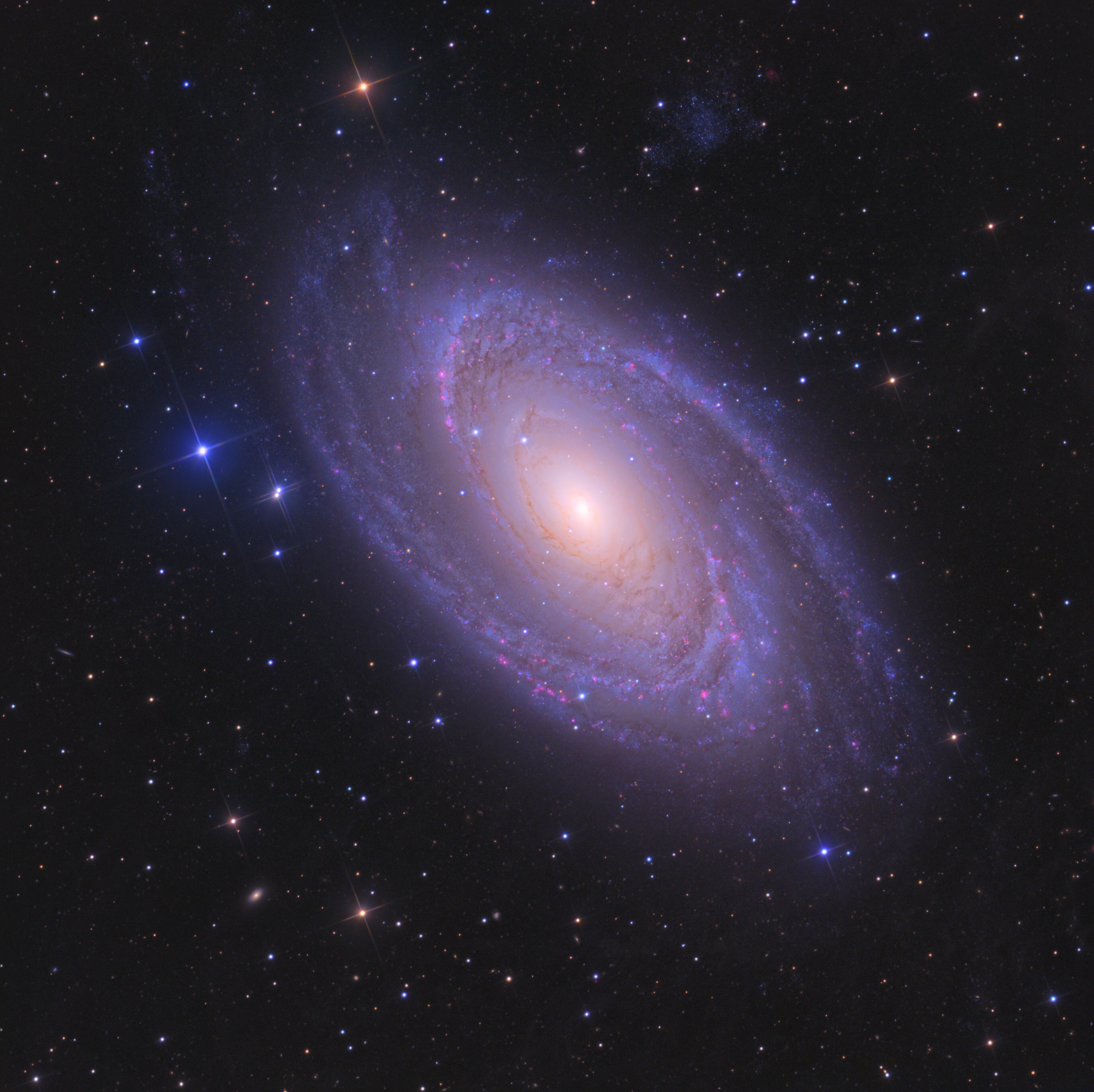 M81 (Bode's Galaxy), the dominant galaxy of the M81 Group in the Council of Giants