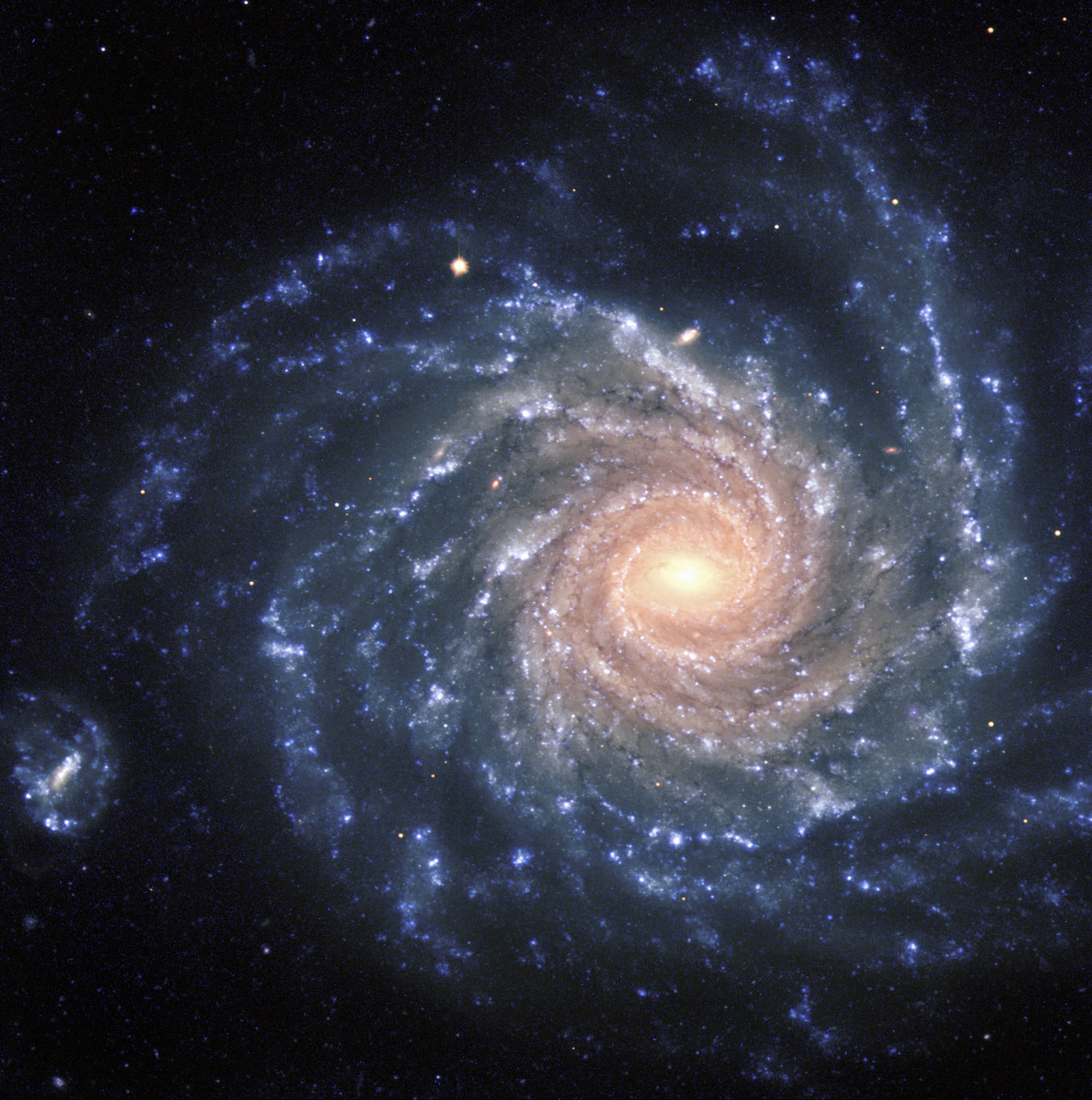 NGC 1232, the Eye of God, widely considered one of the most perfect face-on spirals in the sky