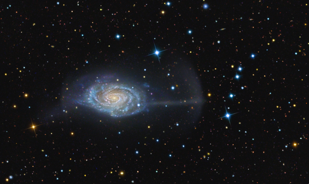 NGC 4651, the Umbrella Galaxy
