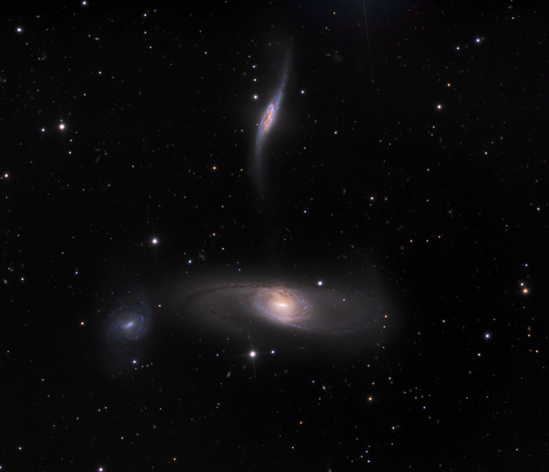 NGC 5566, anchoring the NGC 5566 Group in the Virgo Stream