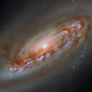 M90, a spiral galaxy in the Virgo A subgroup