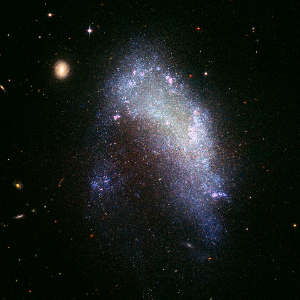 NGC 1427A, an irregular galaxy in the Fornax Cluster