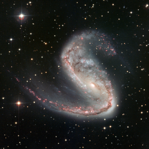 NGC 2442 and NGC 2443, the Meathook Galaxy