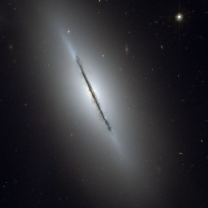 NGC 5866, the Spindle Galaxy, anchoring the Draco Spur component of the Northern Cloud